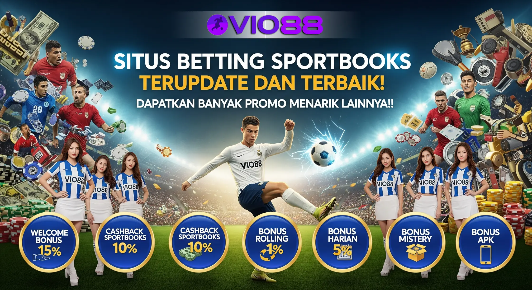 VIO88 : SITUS JUDI BOLA ONLINE TEPERCAYA & AGEN SBOBET RESMI